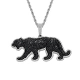 Panther Black Diamond Pendant