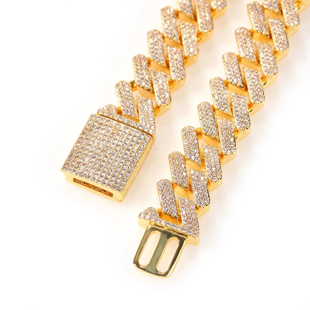 Gold Ares Cuban Chain