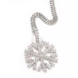 Frosty Diamond Pendant