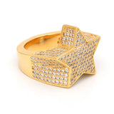 Diamond Star Gold Ring