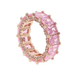 Pink Diamond Eternity Ring